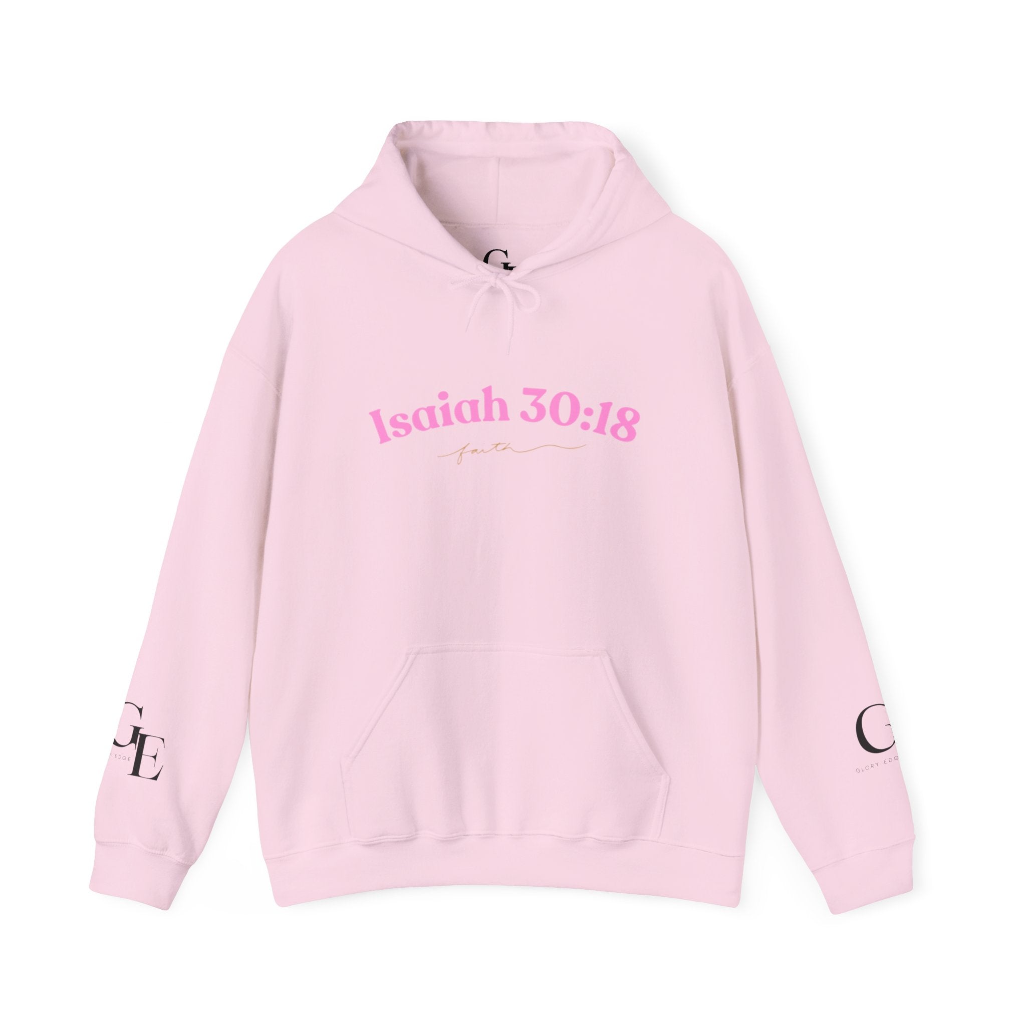 Isaiah 30:18 Hoodie x Faith~Based Apparel