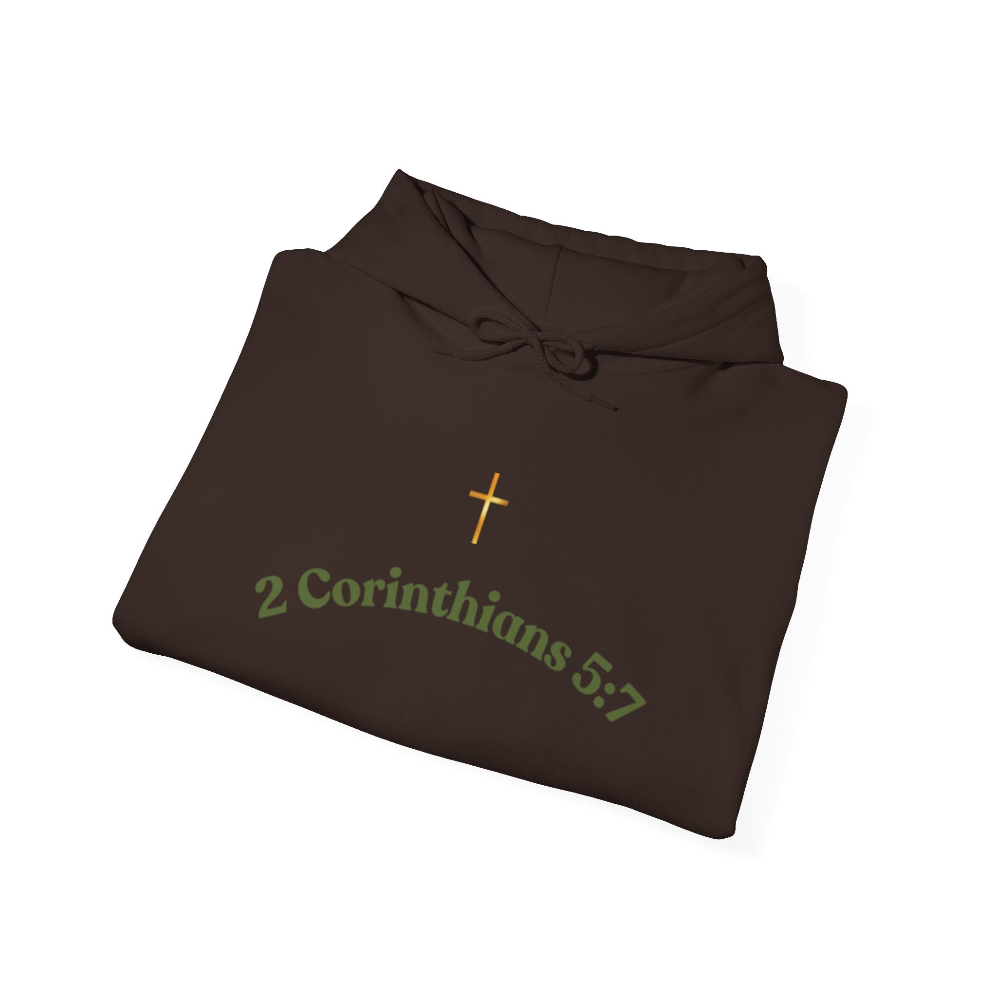 2 Corinthians 5:7 Hoodie x Faith~Based Sweatshirt