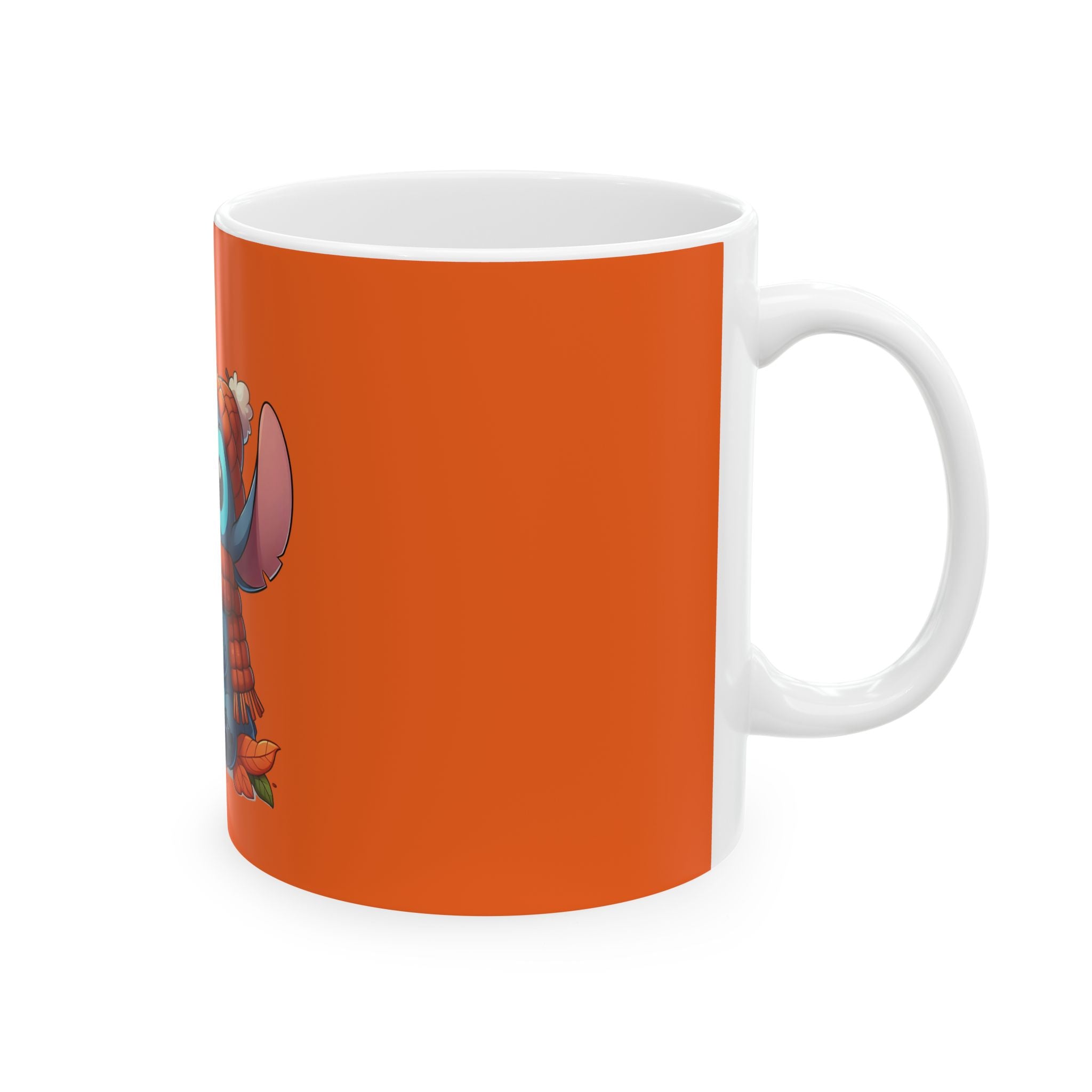 Cute Autumn Vibes Ceramic Mug, Perfect for Coffee Lovers, Gifts for Friends, Seasonal Decor, Cozy Beverage Mug, Fun Fall Cup