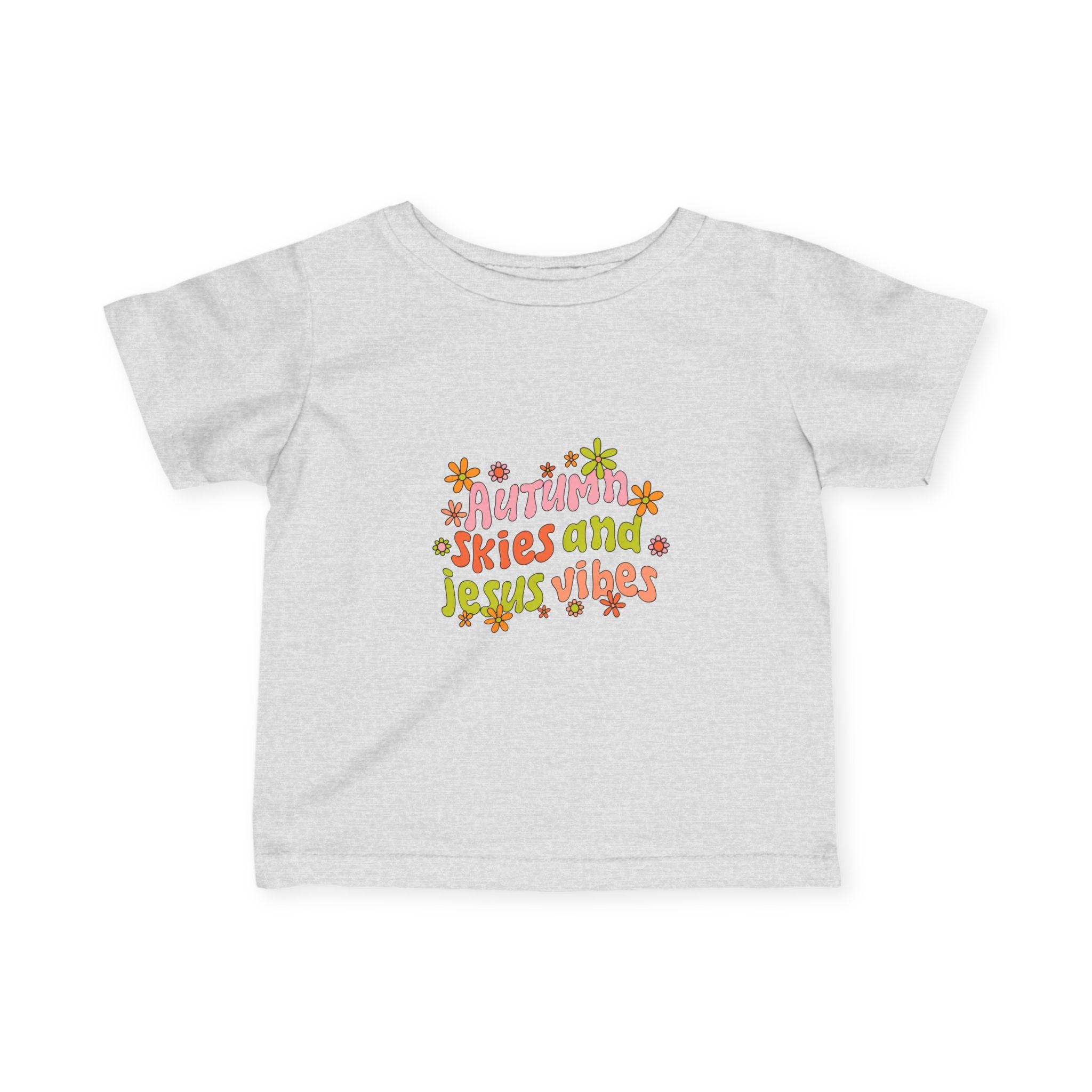 Autumn Vibes Infant Tee, Baby Shirt, Cute Fall Outfit, Toddler Clothing, Baby Shower Gift, Seasonal Baby Apparel