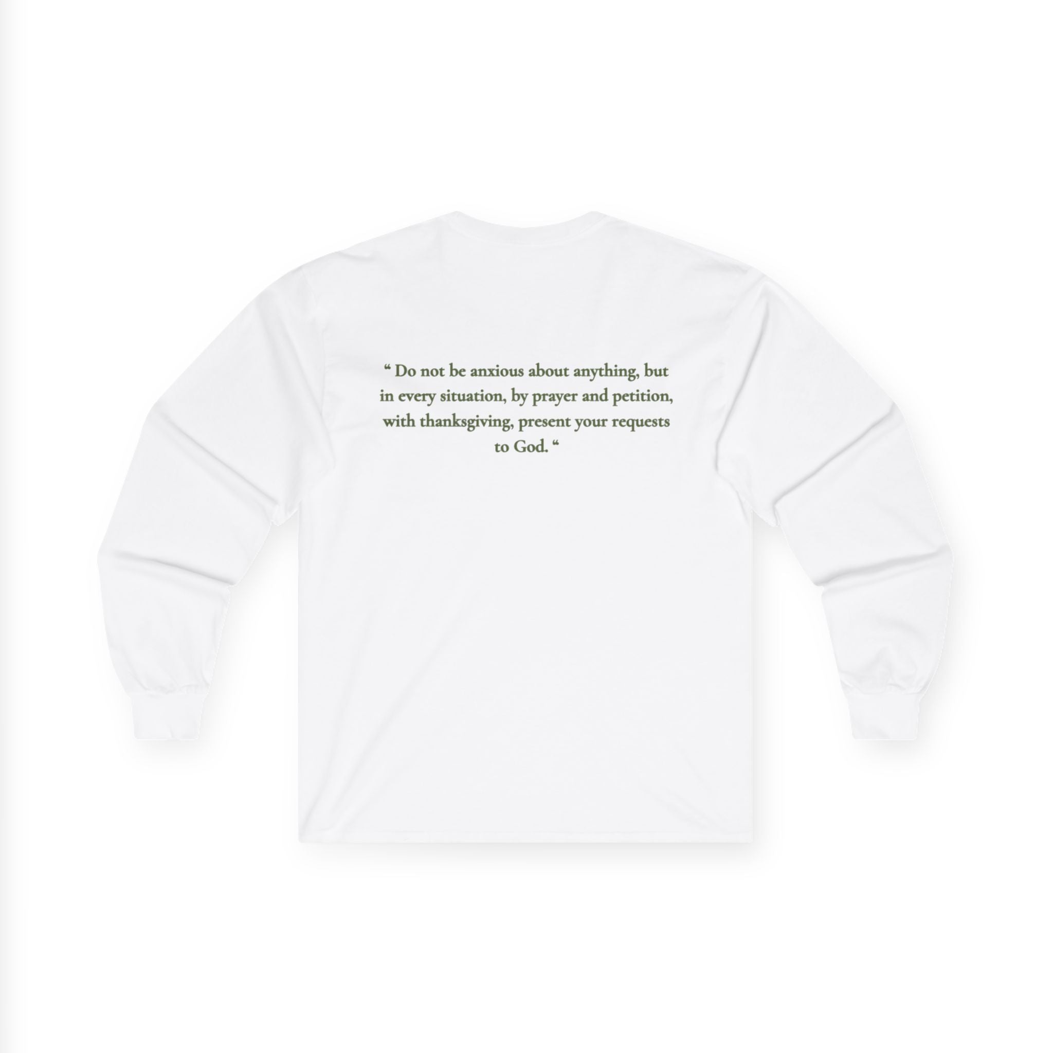 Philippians 4:6 Sweatshirt x Faith~Based Apparel