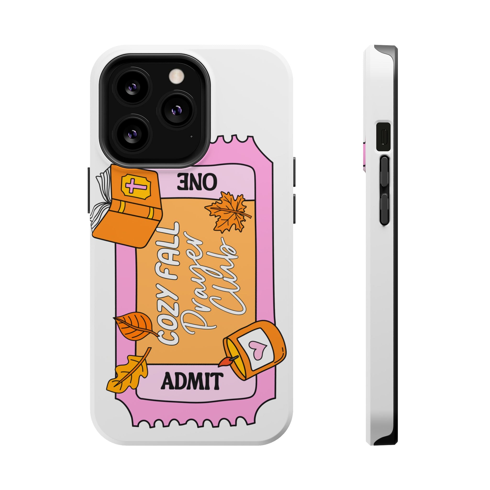 Cozy Fall Phone Case, Autumn Phone Cover, Cute Magnetic Case, Impact-Resistant, Fall Aesthetic Accessories