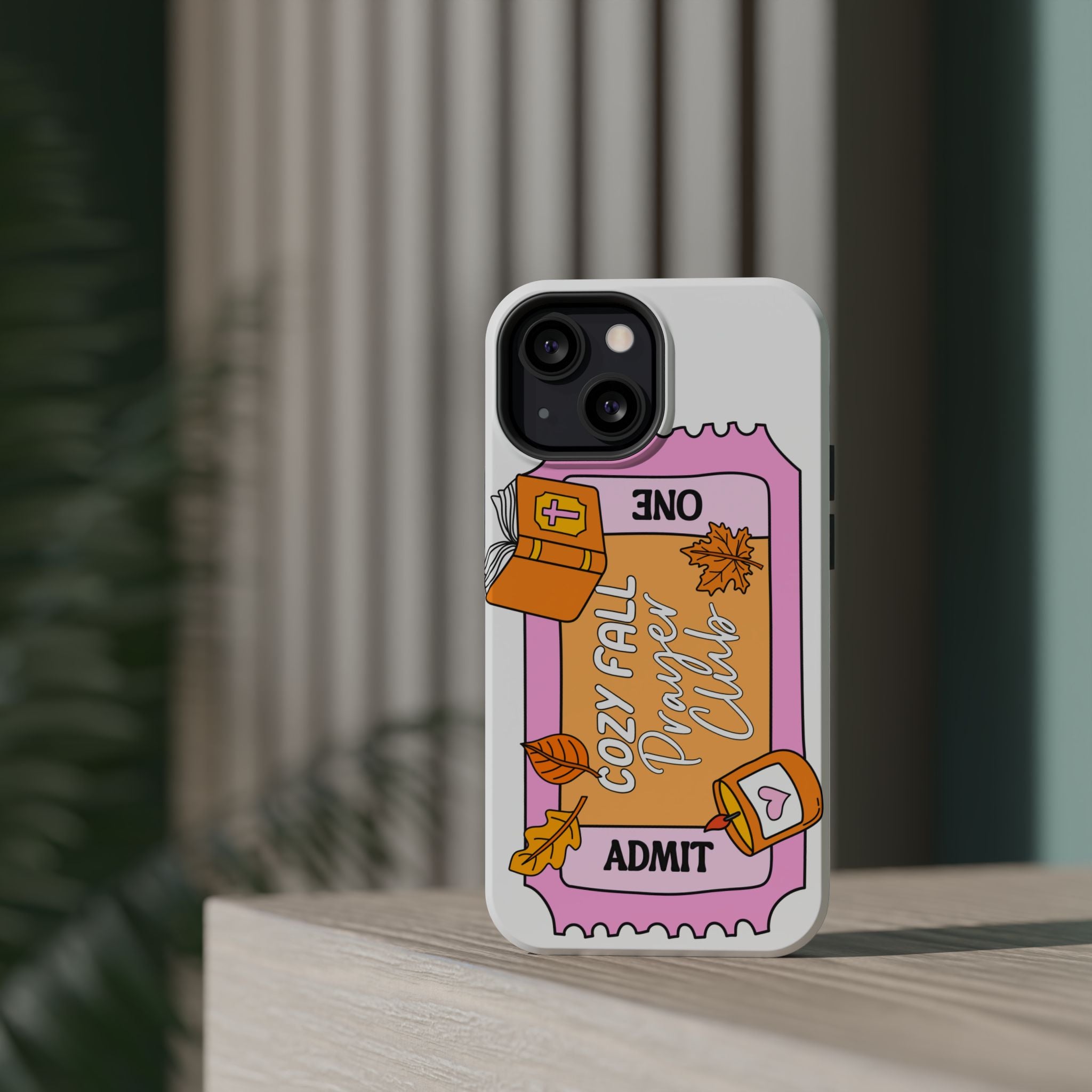 Cozy Fall Phone Case, Autumn Phone Cover, Cute Magnetic Case, Impact-Resistant, Fall Aesthetic Accessories